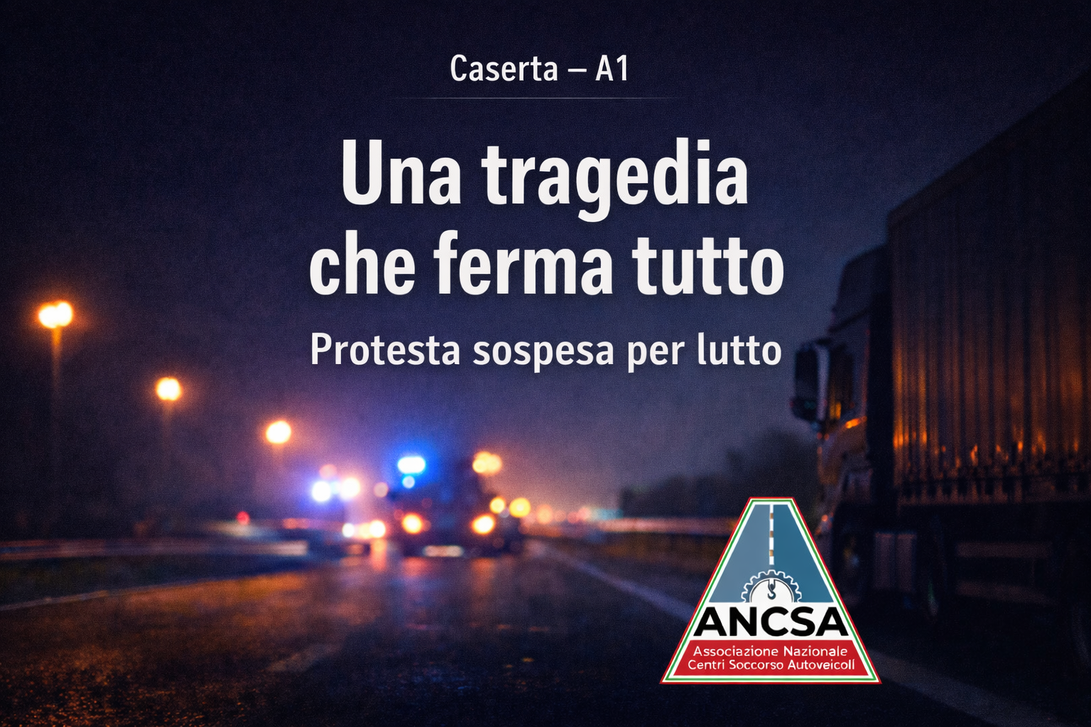 Tragedia autostrada A1 Caserta Sud soccorso stradale